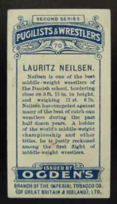 1909 Ogden's Pugilists & Wrestlers